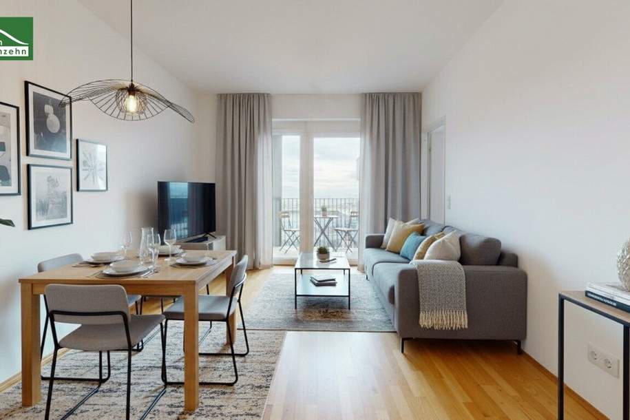 BRAUQUARTIER PUNTIGAM - ZENTRALE LAGE - JETZT PROVISIONSFREI MIETEN! - JETZT ZUSCHLAGEN, Wohnung-miete, 571,10,€, 8055 Graz(Stadt)