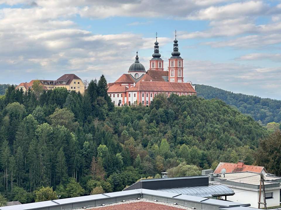 Luxus Penthouse- Wohnung mit Blick auf die Basilika Maria Trost