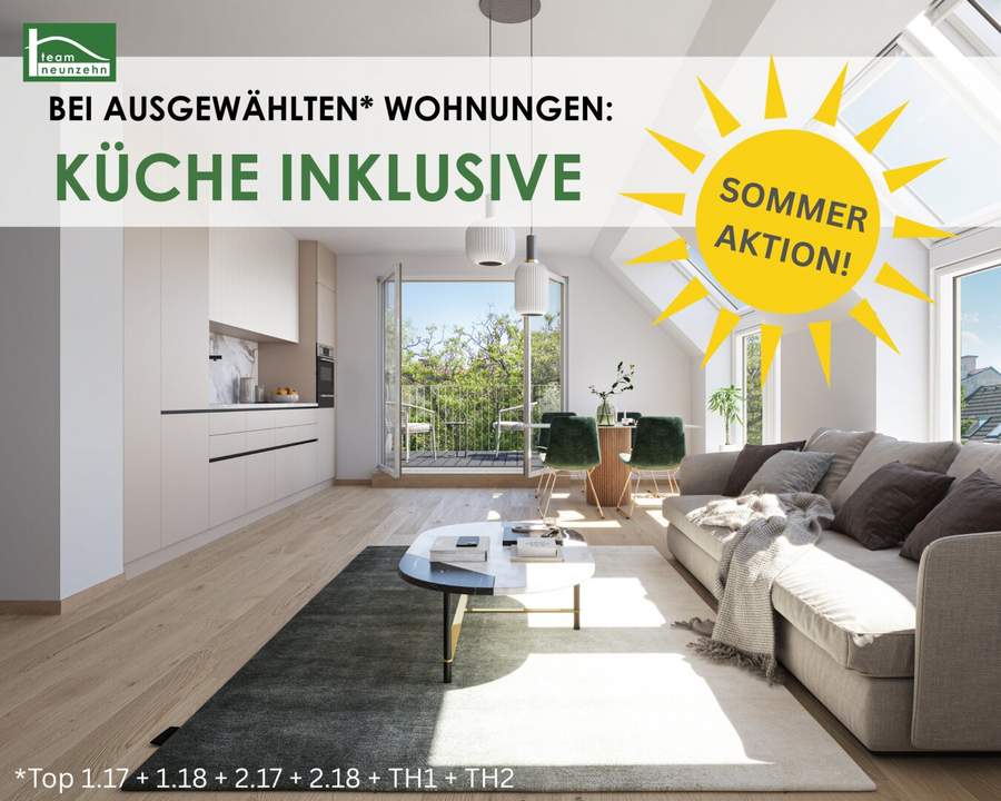 SOMMER AKTION - KÜCHE INKLUSIVE - Fertigstellung erfolgt! Sofort bezugsfähig! Sehr hochwertige Neubau-Erstbezugswohnungen in ruhiger Lage! - JETZT ZUSCHLAGEN