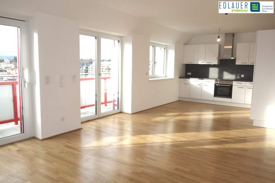 Moderne Dachgeschosswohnung mit Balkon - Generalsanierung 2019!, Wohnung-miete, 897,01,€, 3100 Sankt Pölten(Stadt)