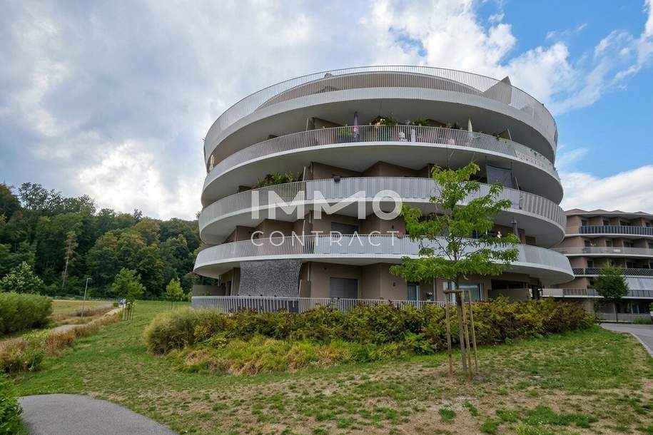Geförderte 2 Zimmer Wohnung mit großem Balkon - Straßganger Straße 380d - Top 11d, Wohnung-miete, 654,32,€, 8054 Graz(Stadt)