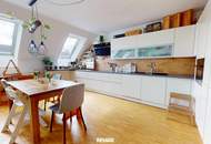 Dachgeschoß-Maisonette mit 360°-Dachterrasse