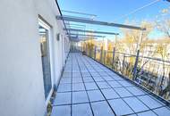 DG-Wohnung mit 2 Terrassen auf Wohnebene und phänomenalem Fernblick über Wien