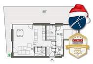 Luxuriöse 2 Zimmer Dachgeschoßwohnung als Erstbezug im Seepark Oggau! PROVISIONSFREI für den Käufer!
