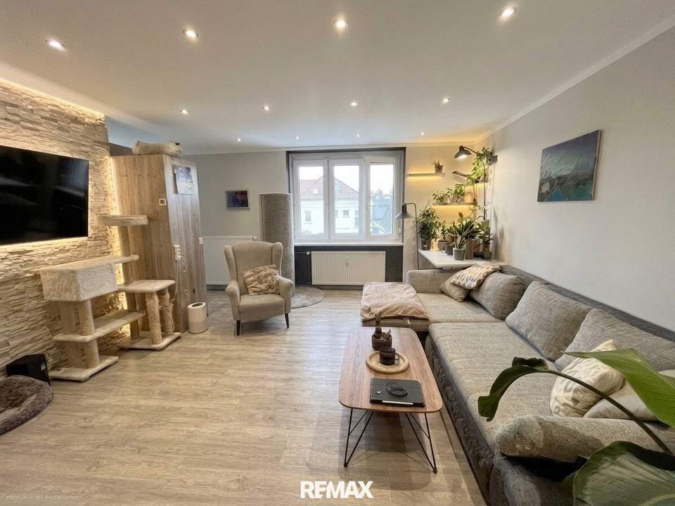 Anlageobjekt oder selbst einziehen und wohlfühlen! Moderne 2-Zimmer-Wohnung mit Balkon im Herzen von Mattersburg!