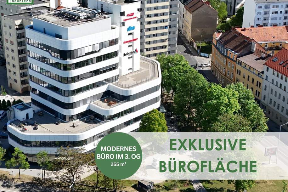 Starker Unternehmensauftritt im Gürtelturm - Präsenz an einem Standort mit Zukunft, Gewerbeobjekt-miete, 5.008,20,€, 8020 Graz(Stadt)