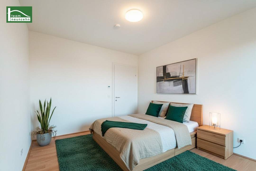 Traumhafte 3-Zimmer-Wohnung im energieeffizenten Neubauprojekt Hirschfeld - Naturnah wohnen