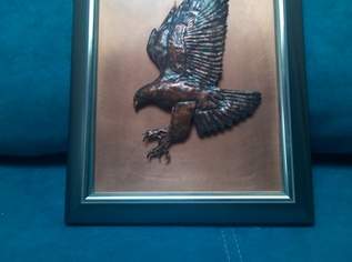 Kupfer Bild eines Adlers in Handarbeit, 100 €, Haus, Bau, Garten-Geschirr & Deko in 5550 Radstadt