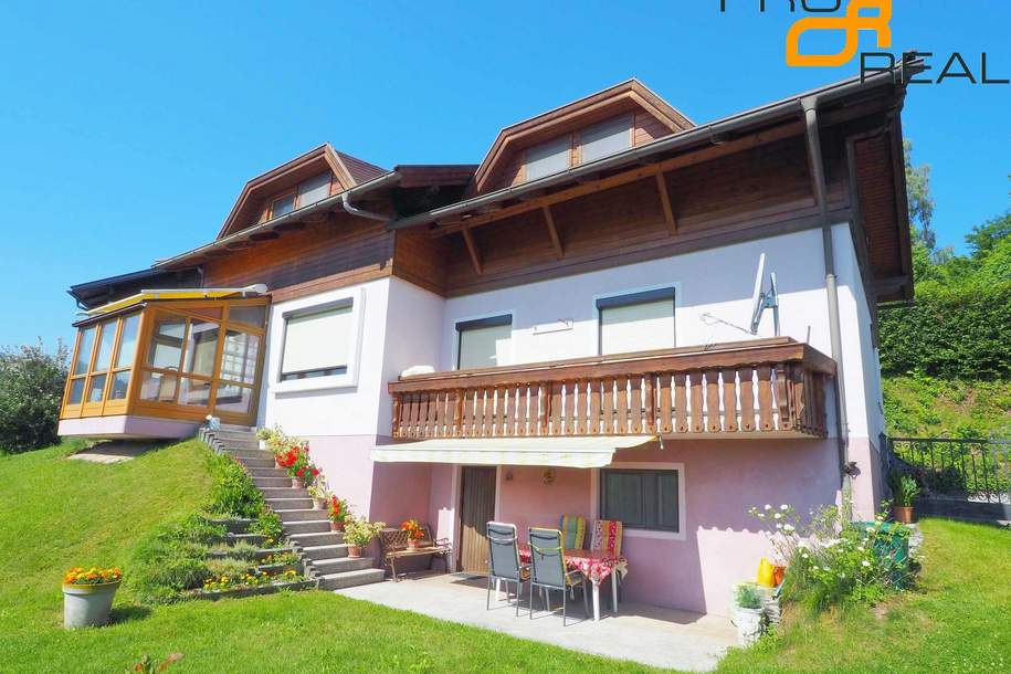 Baumeister- 2-Fam.- Haus zw. Ossiacher See u Feldkirchen, Haus-kauf, 645.000,€, 9560 Feldkirchen