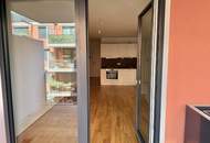 Moderne 2-Zimmer-Neubauwohnung mit Freifläche, Kellerabteil, Fitnessraum und Dachgarten
