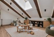Dachgeschosswohnung an der Skipiste mit Kaiserblick