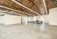 Brotfabrik Wien: Loft mit bis zu 6m Raumhöhe, Terrasse und Stellplatz!