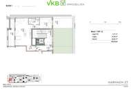 WELS: Klimatisierte 2-Zimmer Neubauwohnung mit imposanter Loggia und Terrasse im begehrten VKB Park Mercurius!