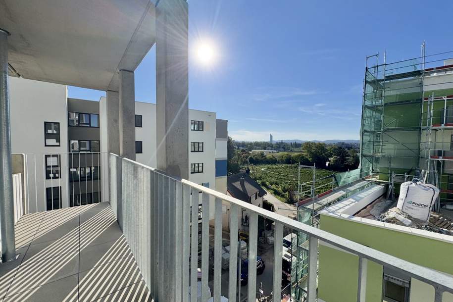 3-Zimmer mit Blick ins Grüne - zu Fuß zur Alten Donau und dem Donauzentrum, Wohnung-miete, 1.549,01,€, 1210 Wien 21., Floridsdorf