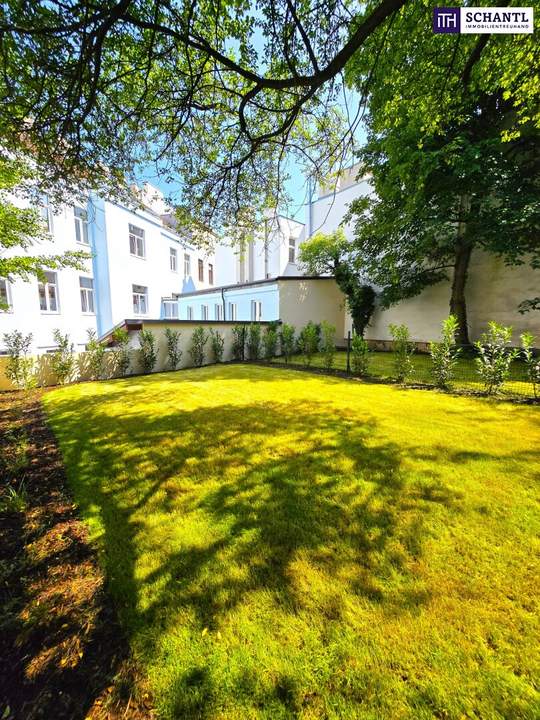 Rasenmäher statt Straßenlärm! TOP saniert + Herrlicher Eigengarten + Hofseitiger Balkon + Viel Grün + Viel Lebensqualität + Absolute Ruhelage + Ideale Raumaufteilung! Besser geht´s nicht! Nicht lange zögern...