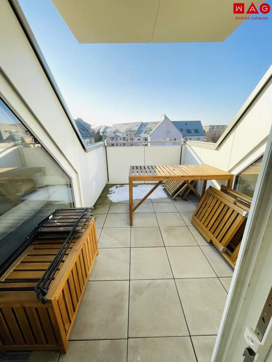 Stilvolle 3-Zimmer-Dachgeschosswohnung mit Balkon in ruhiger Wohnlage Linz/Oed!