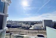 Befristet vermietet - 15ter Stock - Parkapartments beim BELVEDERE!