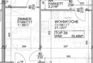 2 Zimmerwohnung mit Balkon in der Schillgasse 16; Mietbeginn am 01.06.2026