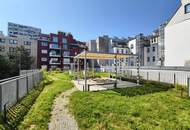 Pauschalmiete inklusive Warmwasser & Heizung - Moderne 2-Zimmer-Wohnung mit schöner Hofterrasse - Stilvolle Ausstattung