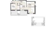 Frühlingsaktion! TOP-Neubauprojekt! 3 Zimmer auf 54m² + Riesiger Balkon! Leben an naturnahen Gewässern! Ruhige Seitengasse + Luftwärmepumpe und Solaranlage + Hochwertige Ausstattung + Garage!