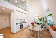 einzigartige Maisonette Wohnung - 2 Zimmer Neubauwohnung + westseitiger Dachterrasse in beliebter Lage (Zieglergasse) ab März 2026 beziehbar!