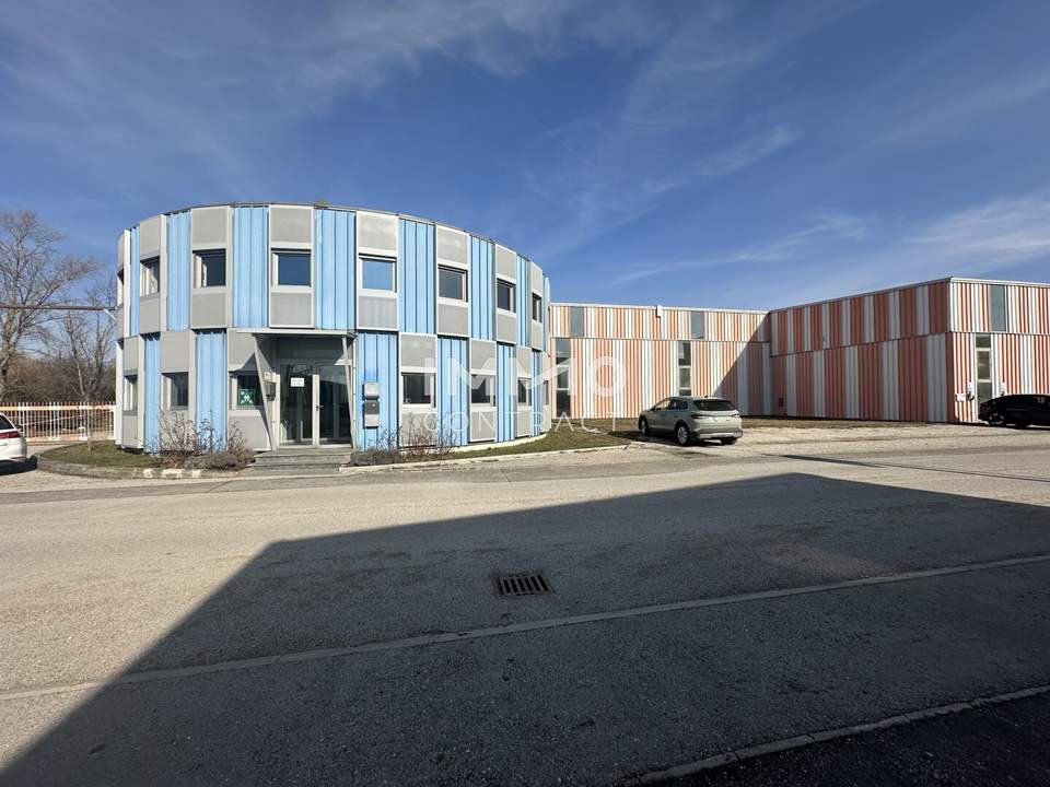 Industriehalle im Gewerbepark Sierndorf – 1.637 m² | Meisterkojen | Deckenkran | 30 Min. Wien