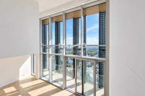 Penthouse AT THE TOP OF VIENNA. 51st Floor Above the DANUBE, Wohnung-miete, 5.000,00,€, 1220 Wien 22., Donaustadt