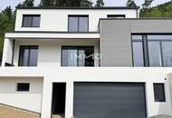 Modernes Griffner-Architektenhaus mit Burgblick