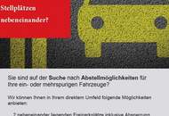 2 absperrbare neben einander liegende Freiparkplätze - extra breit!