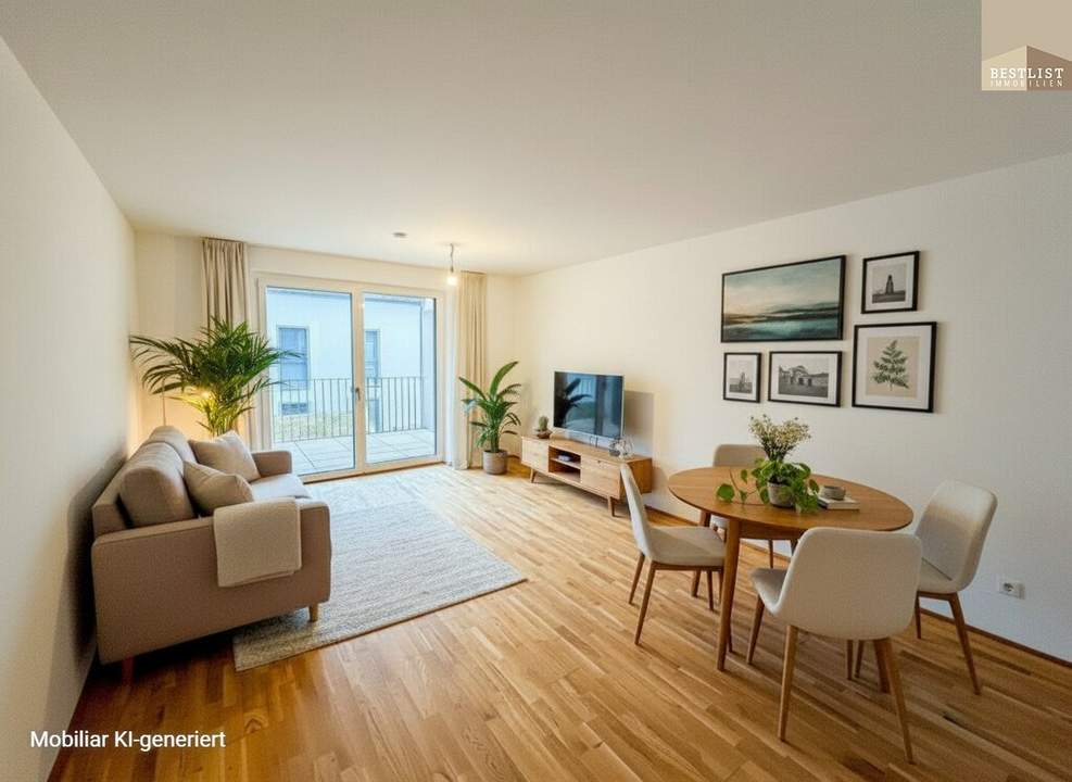 Neubauwohntraum mit Balkon in Baden!