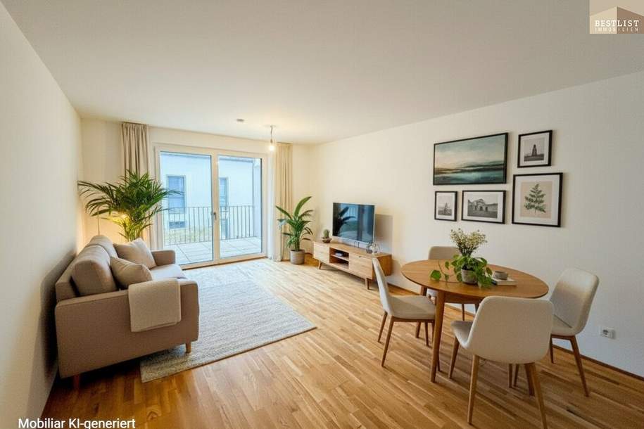 Neubauwohntraum mit Balkon in Baden!, Wohnung-kauf, 475.000,€, 2500 Baden