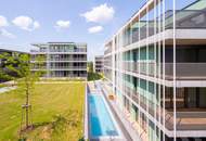 EXKLUSIVE PENTHOUSE-WOHNUNG – 63 m² DACHTERRASSE – SOFORT VERFÜGBAR! Luxuriöses Penthouse inkl. Tischler-Küche, zwei Dachterrassen und TG-Stellplatz!