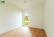 Ihr Garten zum Entspannen - beliebte 3.Zimmer-EG-Wohnung im Erstbezugs-Neubau mit Geothermie im "Hirschfeld"