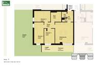 Moderner Wohnkomfort in urbaner Ruhelage - 4-Zimmer-Erdgeschosswohnung mit Garten!