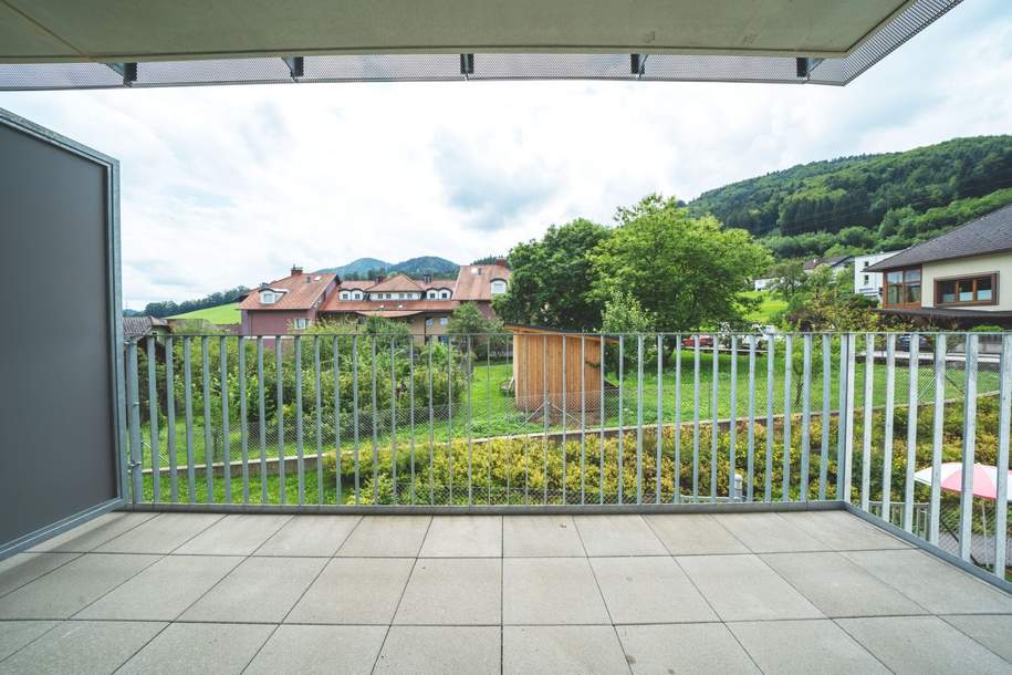 Betreutes Wohnen in Randegg – schöne 2 Zimmerwohnung mit Balkon, Wohnung-miete, 520,74,€, 3263 Scheibbs