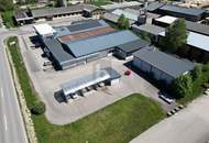 LAGERHALLE / GEWERBEHALLE KAUFEN IM BEZIRK BRAUNAU ? CA. 2.400 M² NUTZFLÄCHE MIT VERKAUFSFLÄCHE