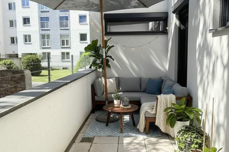 Neuwertige 2-Zi-Wohnung mit Terrasse in 1210 Wien zur Miete! Anmietung MÖBLIERT oder UNMÖBLIERT möglich!, Wohnung-miete, 960,00,€, 1210 Wien 22., Donaustadt