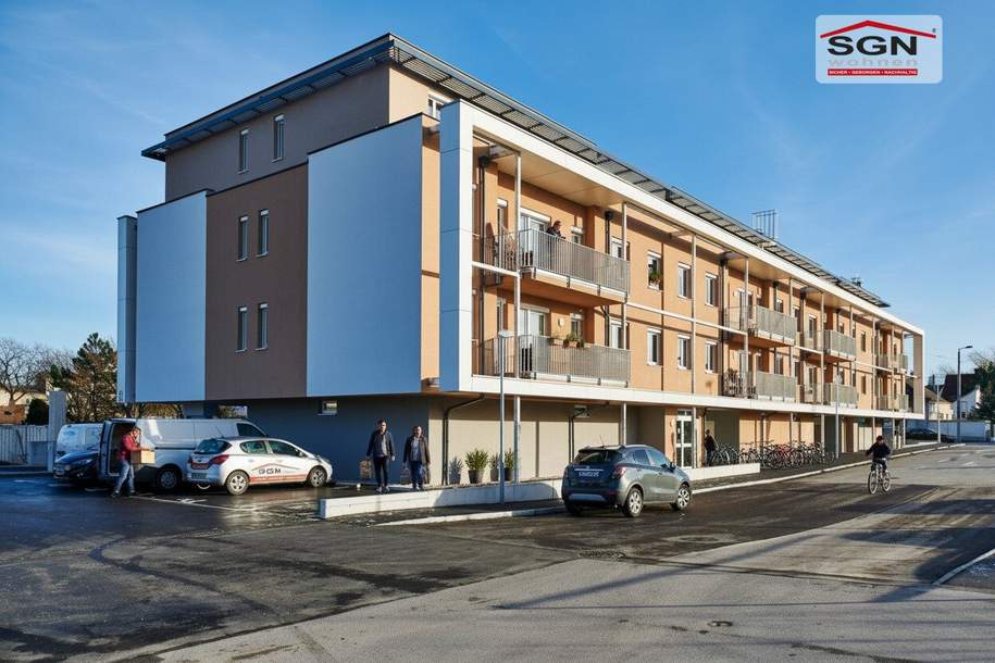 Gemütliche 2-Zimmer-Genossenschaftswohnung mit Balkon in Wiener Neustadt!, Wohnung-miete, 777,41,€, 2700 Wiener Neustadt(Stadt)