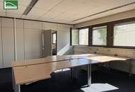 Voll ausgestattete 400 m² Bürofläche mit Parkplätzen direkt vor der Tür