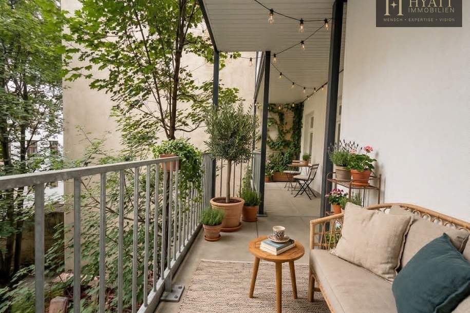 Urban wohnen, überraschend ruhig leben – stilvoll sanierter Altbau mit Lift, Freiflächen und moderner Energietechnik, Wohnung-kauf, 475.000,€, 1070 Wien 7., Neubau