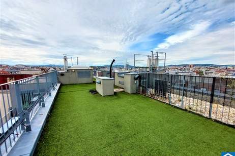 Exklusives Penthouse mit 5 Zimmern und mit 113 m² Dachterrasse im 5. Bezirk, Wohnung-miete, 3.831,63,€, 1050 Wien 5., Margareten