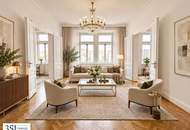 Lichtdurchflutet, renoviert und großzügig geschnitten - Elegante 4-Zimmer-Altbauwohnung mit Weitblick - in Top-Lage des 4. Bezirks beim Wiener Hauptbahnhof