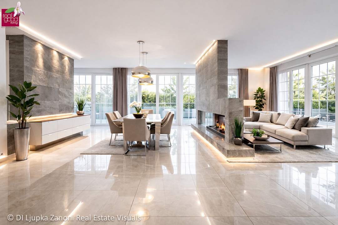 Ikonische Luxusvilla in Fontana, Oberwaltersdorf aus der RealGoodLiving Signature Collection