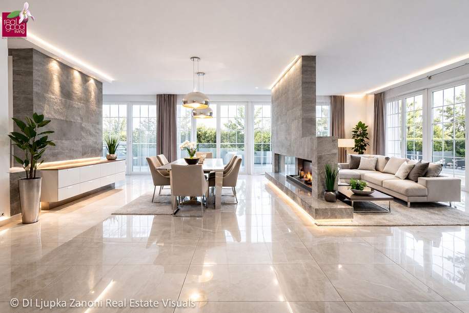 Ikonische Luxusvilla in Fontana, Oberwaltersdorf aus der RealGoodLiving Signature Collection, Haus-kauf, 3.899.000,€, 2522 Baden