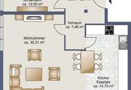 Barrierefreie 2 bis 3-Zimmer-Wohnung in Liefering