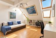 Über den Dächern der Josefstadt – exklusive Dachgeschossresidenz mit Galerie, Dachterrasse & 2 Garagen!