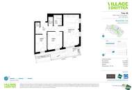 VILLAGE IM DRITTEN | Moderne 3-Zimmer Wohnung mit Balkon und Bauteilaktivierung