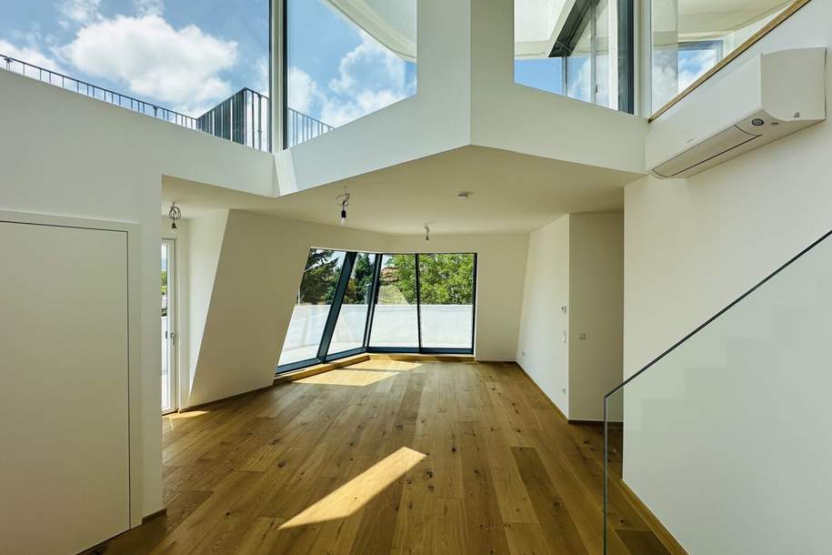 Traumwohnungen mit Kahlenberg-Blick – Großzügige Außenflächen, Photovoltaik & Fußboden-Kühlung, Wohnung-kauf, 895.000,€, 1210 Wien 21., Floridsdorf