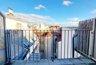 Summer Sale! Wo dein Leben Weitblick bekommt - Kompakte 2-Zimmer im Dachgeschoss mit Terrasse und Fernblick! Traumhaft saniertes Altbauhaus + Stylisches Stiegenhaus + Tolle Infrastruktur und Anbindung + Lebensqualität! Auch für Anleger interessant!
