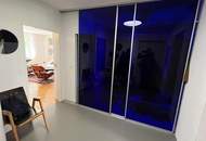 Architektenwohnung in Gersthof – 3 Zimmer im 1. Stock mit eigenem Garten, Terrasse und Loggia, Lift, offener Kamin, hochwertigste Ausstattung